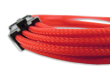 B-Grade Red Braided 6+2-pin PCIe Extension Cable