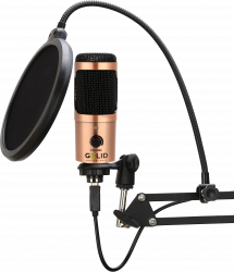 VOCE GOLD USB Condenser Microphone Set